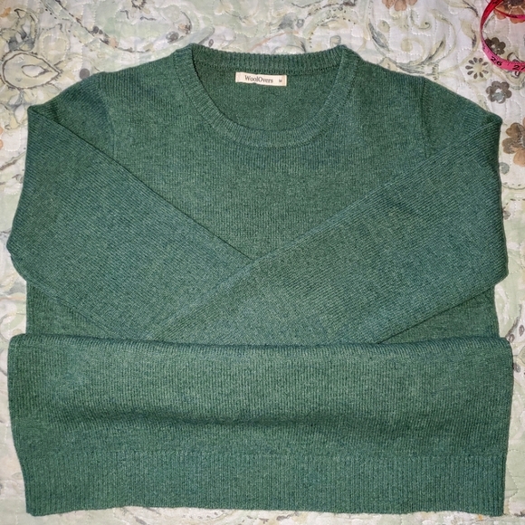 WoolOver Lambswool Sweater size 10 - Picture 4 of 9